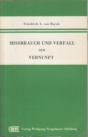 Bild des Verkufers fr Missbrauch Und Verfall Der Vernunft Ein Fragment zum Verkauf von Jonathan Grobe Books