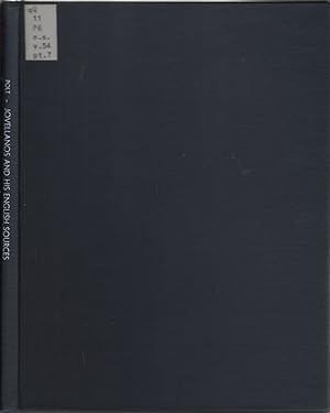 Bild des Verkufers fr Jovellanos and His English Sources: Economic, Philosophical, and Political Writings (Transactions of the American Philosophical Society, New Ser) zum Verkauf von Jonathan Grobe Books