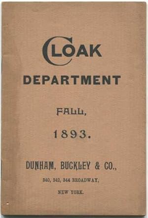 Cloak Department: Fall, 1893