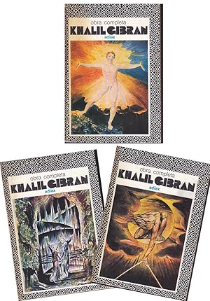 OBRA COMPLETA de Khalil Gibran (3 TOMOS) Edición de 5000 ejemplares