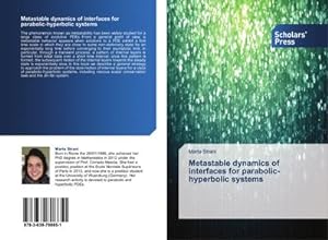 Seller image for Metastable dynamics of interfaces for parabolic-hyperbolic systems for sale by AHA-BUCH GmbH