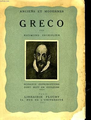 Seller image for GRECO for sale by Le-Livre