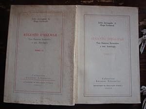 Imagen del vendedor de Augusto DHalmar. Tres ensayos Esenciales y una antologia (2 Tomos) a la venta por Libros del cuervo