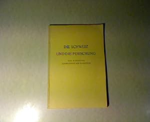 Image du vendeur pour Die Schweiz und die Forschung. Eine Wrdigung schweizerischen Schaffens. Band 1 - 1941 - Heft 1. mis en vente par Antiquariat Bookfarm