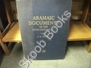Aramaic Documents of The Fifth Century B. C.