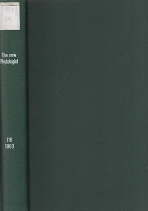 Seller image for The new Phytologist. An international journal of the plant sciences. Volume 116 / 1990. Numbers 1-4 (September - December 1990). --- From the contents (mentioned here are just longer essays with at least 10 pages): Predictions of Mn and Fe use efficiencies of phototrophic growth as a function of light availability for growth and of C assimilation pathway (John A. Raven) / Cell differentiation and mycorrhizal infection in Dactylorhiza majalis (Rchb. F.) Hunt & Summerh. (Orchidaceae) during germination in vitro (Hanne N. Rasmussen) / Proteolytic activity during senescence of plants (R.C. Huffaker) / The influence of photoperiod on the dry-matter production of grasses and cereals (R.K.M. May) / The control of carbon partitioning in plants (Ian for sale by Antiquariat Carl Wegner