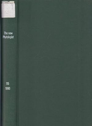 Imagen del vendedor de The new Phytologist. An international journal of the plant sciences. Volume 115 / 1990. Numbers 1-4 (May - August 1990). --- From the contents (mentioned here are just longer essays with at least 10 pages): Rapid-cycling Brassica species: anther culture potential of B. campestris L. and B. napus L. (Ferre N. Aslam, Mary V. MacDonald and D.S. Ingram) / Ultrastructural and histochemical studies on interactions between Vitis vinifera L. and Uncinula necator (Schw.) Burr. (C. Heintz and R. Blaich) / The control of weeds through fungi: principles and prospects (S.Hasan and P.G. Ayres) / Comparison of disease progress curves (C.A. Gilligan) / Why are atmospheric oxides of nitrogen usually phototoxic and not alternative fertilizers? (Alan R. Wellburn) / Seasonal changes in antioxidants in red spruce as affected by ozone (A. Hausladen, N.R. Madamanchi, S. Fellows, R.G. Alscher and R.G. Amundson) / Ozone effects on the fatty acid composition of loblolly pine needles (Pinus taeda L.) by A. Fangm a la venta por Antiquariat Carl Wegner