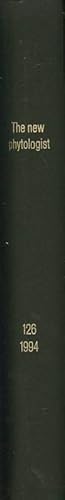 Seller image for The new Phytologist. An international journal of the plant sciences. Volume 126 / 1994. Numbers 1-4 (January - April 1994). --- From the contents (mentioned here are just longer essays with at least 10 pages): Rates of diffusion into roots of maize (M.J. Canny and C.X. Huang) / Evaluation of air pollution phytotoxicity in a seasonally dry tropical urban environment using three woody perennials (J. Pandey and M. Agrawal) / The phytosociology of myxomycetes (Bruce Ing) / The plant oncogene rolB stimulates the formation of flower and root meristemoids in tobacco thin cell layers (M.M. Altamura, F. Capitani, L. Gazza, I. Capone and P. Costantino) / Tansley review No. 63. Molecular markers in plant ecology (Konrad Bachmann) / Tansley review No. for sale by Antiquariat Carl Wegner