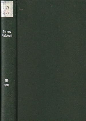 Image du vendeur pour The new Phytologist. An international journal of the plant sciences. Volume 114 / 1990. Numbers 1-4 (January - April 1990). --- From the contents (mentioned here are just longer essays with at least 10 pages): Structure and function of the interfaces in biotrophic symbioses as they relate to nutrient transport (S.E. Smith and F.A. Smith) / Anatomy of a vesicular-arbuscular endomycorrhizal symbiosis between sugar maple (Acer saccharum Marsh) and Glomus etunicatum Becker & Gerdemann (W.J. Yawney and R.C. Schultz) / Morphogenetic modifications induced by the mycorrhizal fungus Glomus strain E3 in the root system of Allium porrum L. (G. Berta, A. Fusconi, A. Trotta and S. Scannerini) / Leaf polymorhism in Ranunculus nanus Hook (Ranunculaceae) by Y. Menadue and R. K. Crowden) / Holocene vegetational and environmental history at Loch Lang, South Uist, Western Isles, Scotland (K.D. Bennett, J.A. Fossitt, M.J. Sharp and V.R. Switsur) / Plant ion channels: whole-cell and single-channel studies mis en vente par Antiquariat Carl Wegner