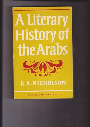 Imagen del vendedor de A Literary History of the Arabs a la venta por Meir Turner