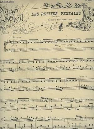 Seller image for PIANO SOLEIL - N2 DU 13 JANVIER 1901 : LES PETITES VESTIALES + SENTIMENT INTIME + DANSE HONGROISE. for sale by Le-Livre