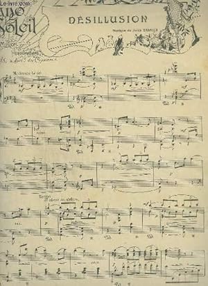 Immagine del venditore per PIANO SOLEIL - N12 DU 24 MARS 1901 : DESILLUSION + SERENADE. venduto da Le-Livre