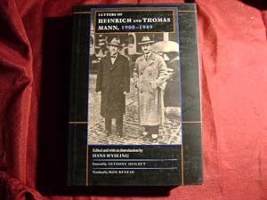 Seller image for Letters of Henirich and Thomas Mann, 1900-1949. for sale by BookMine