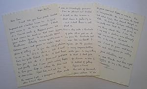 Lengthy Autographed Letter Signed