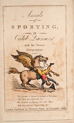 Bild des Verkufers fr Annals of Sporting, The zum Verkauf von David Brass Rare Books, Inc.