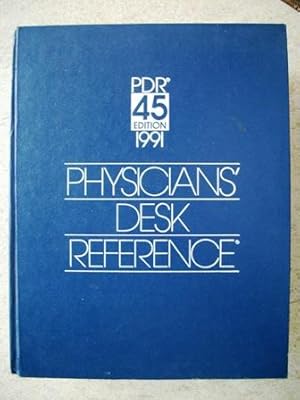 1991 Physicians Desk Reference 45th Edition