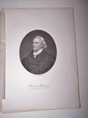 FRANCIS HERRON [Steel Engraved Portrait]