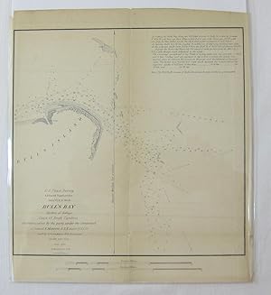 Image du vendeur pour Sketch E. No. 6 BULL'S BAY: Harbor of Refuge: Coast of South Carolina. Reconnoissance by the party under the Command of Lieut. J. N. Maffitt mis en vente par Frey Fine Books