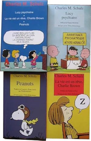 Bild des Verkufers fr Lucy psychiatre. - La vie est un rve, Charlie Brown. - Peanuts. zum Verkauf von Librairie les mains dans les poches