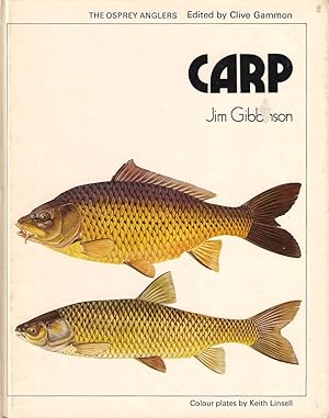 Immagine del venditore per CARP. By Jim Gibbinson. Colour plates by Keith Linsell. The Osprey Anglers Series. venduto da Coch-y-Bonddu Books Ltd