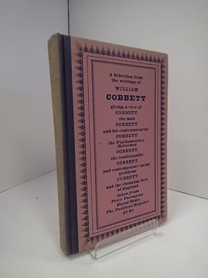 Immagine del venditore per Cobbett's England; A Selection from the Writings of William Cobbett venduto da YattonBookShop PBFA