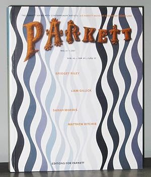 Imagen del vendedor de Parkett 61 Collaborations Bridget Riley, Liam Gillick, Sarah Morris, and Matthew Ritchie a la venta por Exquisite Corpse Booksellers