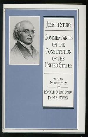 Bild des Verkufers fr Commentaries on the Constitution of the United States zum Verkauf von Adventures Underground