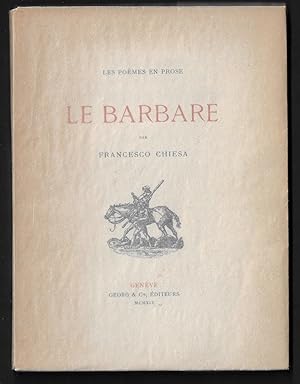 LE BARBARE - Orné de 20 dessins de Rodolphe Dunki - un des 20 exemplaires papier Vergé contenant ...