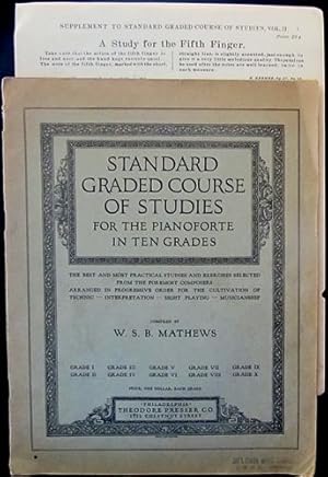 Standard Graded Course of Studies for the Pianoforte in Ten Grades: Grade II amd Supplement to St...