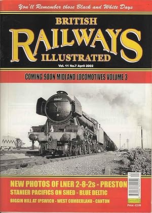 Image du vendeur pour British Railways Illustrated Vol. 11 No 7. April 2002 mis en vente par Joy Norfolk, Deez Books