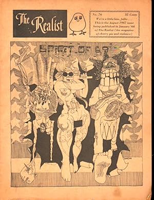 Bild des Verkufers fr The Realist No. 76, January,1968: The Spirit of 69 zum Verkauf von Kenneth Mallory Bookseller ABAA