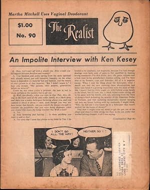 Bild des Verkufers fr The Realist No. 90, : An Impolite Interview With Ken Kesey zum Verkauf von Kenneth Mallory Bookseller ABAA