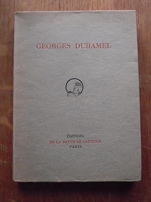 Image du vendeur pour Georges Duhamel mis en vente par Librairie des Possibles