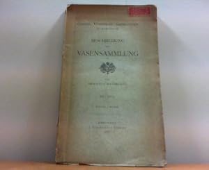 Beschreibung Der Vasensammlung. Grossh. Vereinigte Sammlungen zu Karlsruhe.