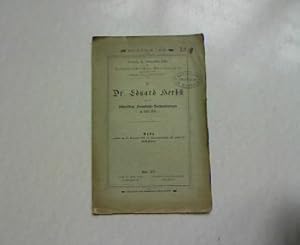 Imagen del vendedor de Dr. Eduard Herbst ber die bhmischen Ausgleichs-Verhandlungen im Jahre 1870. Rede gehalten am 24. November 1870 im Abgeordnetenhause aus Anla der Adre-Debatte. a la venta por Antiquariat Bookfarm