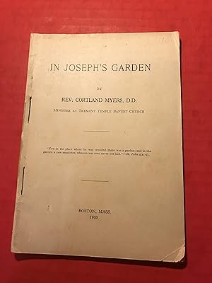 Seller image for In Joseph's Garden for sale by COVENANT HERITAGE LIBRIS