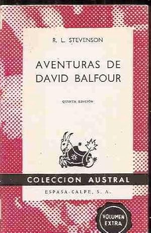 Immagine del venditore per AVENTURAS DE DAVID BALFOUR venduto da Desvn del Libro / Desvan del Libro, SL