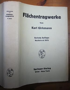 Flächentragwerke. Einführung in die Elastostatik der Scheiben, Platten, Schalen und Faltwerke.