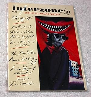 Imagen del vendedor de Interzone: Science Fiction and Fantasy - #34, March / April 1990 a la venta por Preferred Books