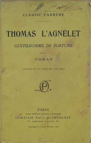 Bild des Verkufers fr Thomas l'Agnelet. Gentilhomme de fortune. zum Verkauf von Librairie les mains dans les poches