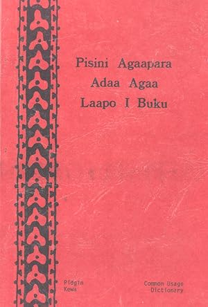 Seller image for Pisini Agaapara Adaa Agaa Laapo I Buku: Common Usage Dictionary for sale by Masalai Press