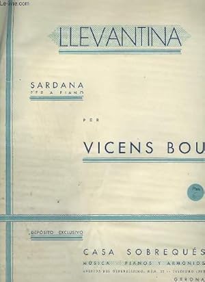 Imagen del vendedor de LLEVANTINA - SARDANA PIANO. a la venta por Le-Livre