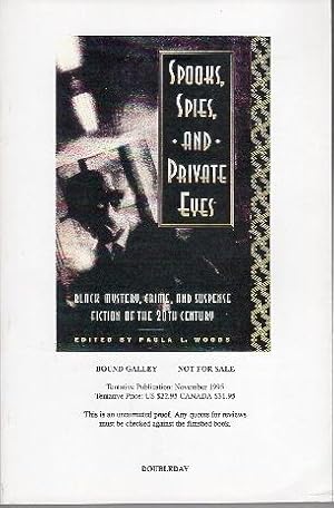 SPOOKS, SPIES, AND PRIVATE EYES.