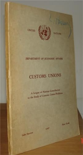 Customs Unions.
