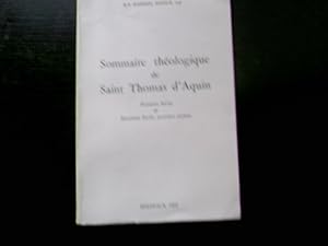 Imagen del vendedor de Sommaire thologique de Saint Thomas d'Aquin a la venta por Librairie Brjon