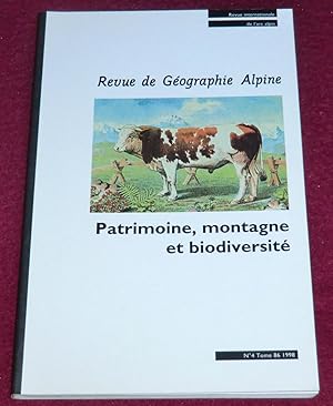 Seller image for PATRIMOINE, MONTAGNE ET BIODIVERSITE for sale by LE BOUQUINISTE