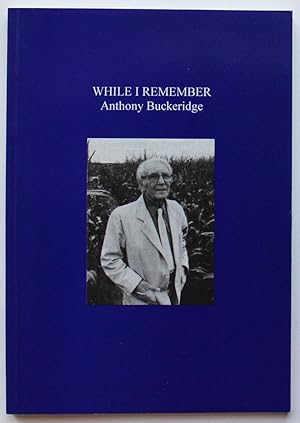 While I Remember (Autobiography)