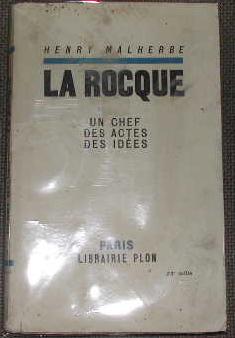 Seller image for La Rocque: un chef, des actes, des ides. for sale by alphabets