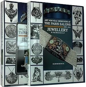 Immagine del venditore per Art Nouveau Designers at the Paris Salons 1895-1914, Jewellery I: The Designers A-K and Jewellery II: The Designers L-Z, 2 volume set venduto da Newbury Books