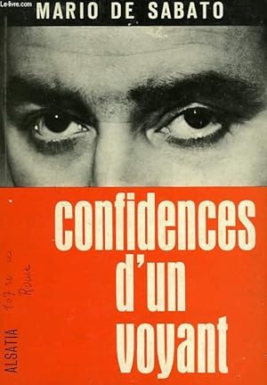 Bild des Verkufers fr CONFIDENCES D'UN VOYANT zum Verkauf von Le-Livre
